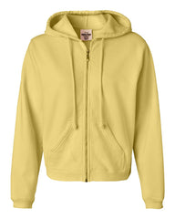 Comfort Colors - Ladies' Pigment-Dyed Full-Zip Hooded Sweatshirt - 1598 Butter