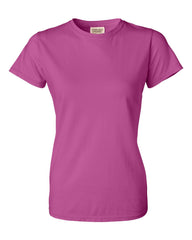 Comfort Colors - Ladies' Pigment Dyed Ringspun Short Sleeve Crewneck T-Shirt - 4200 Raspberry