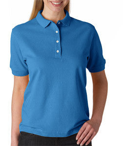 2400 Outer Banks Ladies' Essential Piquí© Polo Bimini Blue