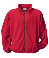 2411 Badger Full Zip Jacket Red