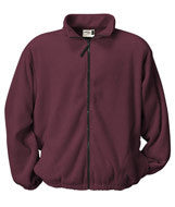 2411 Badger Full Zip Jacket Maroon