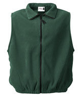 2412 Badger Full Zip Vest Forest Green