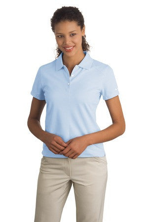 Nike Golf - Ladies Dri-FIT Pique II Polo. 244613 Ice blue