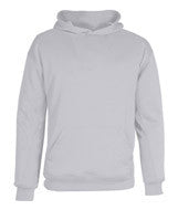 2454 Badger BT5 Youth Performance Fleece Hooded Sweat. Silver
