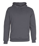 2454 Badger BT5 Youth Performance Fleece Hooded Sweat. Graphite