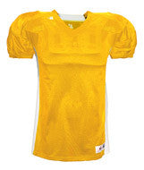 2488 Badger Youth East Coast Football Jersey Gold/ White