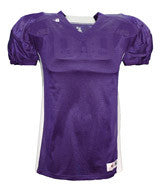 2488 Badger Youth East Coast Football Jersey Purple/ White