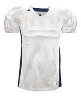 2488 Badger Youth East Coast Football Jersey White/ Navy