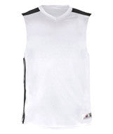 2548 Badger Youth B-Key Tank White/ Black