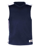 2548 Badger Youth B-Key Tank Navy/ White