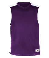 2548 Badger Youth B-Key Tank Purple/ White