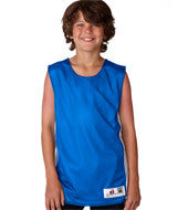2559 Badger Youth Challenger Reversible Tank Royal/ White