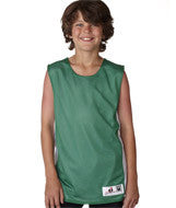 2559 Badger Youth Challenger Reversible Tank Kelly Green/ White