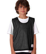2560 Badger Youth Lacrosse Reversible Practice Jersey Black/ White