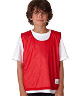 2560 Badger Youth Lacrosse Reversible Practice Jersey Red/ White