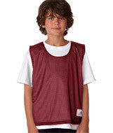 2560 Badger Youth Lacrosse Reversible Practice Jersey Maroon/ White