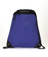2562 UltraClub Drawstring Pack Purple