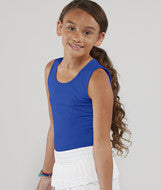 2690 LA T Girls' Fine Jersey Tank Royal