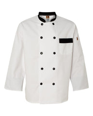 Chef Designs - Garnish Chef Coat - KT74 Wh