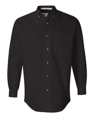 FeatherLite - Long Sleeve Stain Resistant Twill Shirt - 3281 Onyx_black/_stone