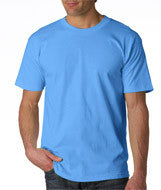 2905 Union Made: A Division of Bayside Adult Union Made Tee Carolina Blue