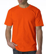 2905 Union Made: A Division of Bayside Adult Union Made Tee Bright Orange
