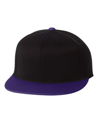 Flexfit - Flat Bill Cap - 6210FF Black/_purple