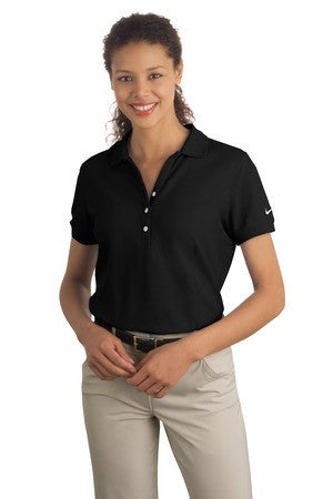 Nike Golf - Ladies Pique Knit Polo.  297995 Black