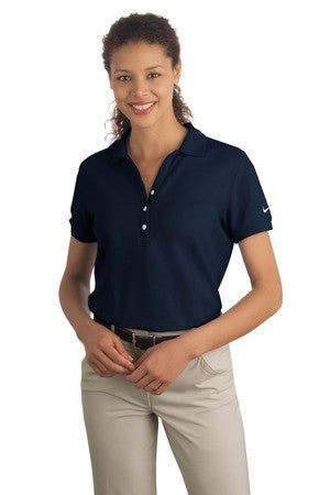 Nike Golf - Ladies Pique Knit Polo.  297995 Navy