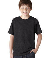 29B Jerzees Youth Heavyweight Blend&trade; T-Shirt Black Heather (50/50)