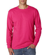 29LS Jerzees Adult Heavyweight Blend&trade; Long-Sleeve T-Shirt Cyber Pink