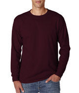 29LS Jerzees Adult Heavyweight Blend&trade; Long-Sleeve T-Shirt Maroon