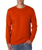 29LS Jerzees Adult Heavyweight Blend&trade; Long-Sleeve T-Shirt Burnt Orange