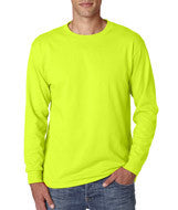 29LS Jerzees Adult Heavyweight Blend&trade; Long-Sleeve T-Shirt Safety Green (50/50)