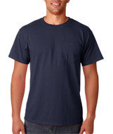 29MP Jerzees Adult Heavyweight Blend&trade; Pocket T-Shirt J Navy