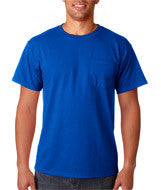29MP Jerzees Adult Heavyweight Blend&trade; Pocket T-Shirt True Royal