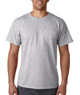 29MP Jerzees Adult Heavyweight Blend&trade; Pocket T-Shirt Athletic Heather