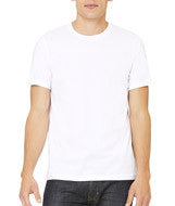 3001U Bella + Canvas Unisex Made in the USA Jersey Short-Sleeve Tee White
