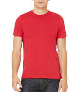 3001U Bella + Canvas Unisex Made in the USA Jersey Short-Sleeve Tee Red