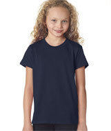 3001Y Bella + Canvas Youth Jersey Short-Sleeve Tee Navy