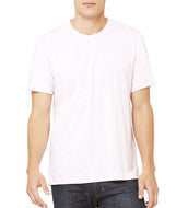 3001 Bella + Canvas Unisex Jersey Short-Sleeve Tee Soft Pink