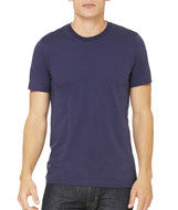 3001 Bella + Canvas Unisex Jersey Short-Sleeve Tee Navy