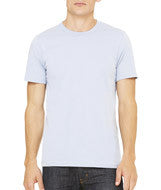 3001 Bella + Canvas Unisex Jersey Short-Sleeve Tee Heather Blue (52/48)