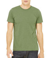 3001 Bella + Canvas Unisex Jersey Short-Sleeve Tee Heather Green (52/48)