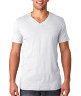 3005 Bella + Canvas Unisex Jersey Short-Sleeve V-Neck Tee White