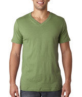 3005 Bella + Canvas Unisex Jersey Short-Sleeve V-Neck Tee Heather Green (52/48)