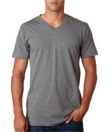 3005 Bella + Canvas Unisex Jersey Short-Sleeve V-Neck Tee Deep Heather