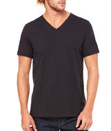 3005 Bella + Canvas Unisex Jersey Short-Sleeve V-Neck Tee Vintage Black