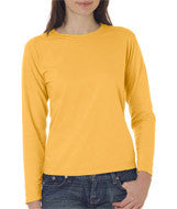 3014 Chouinard Ladies' Garment-Dyed Long-Sleeve Tee Citrus PgmDye