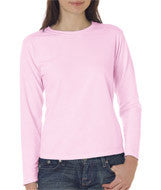 3014 Chouinard Ladies' Garment-Dyed Long-Sleeve Tee Blossom DirDye